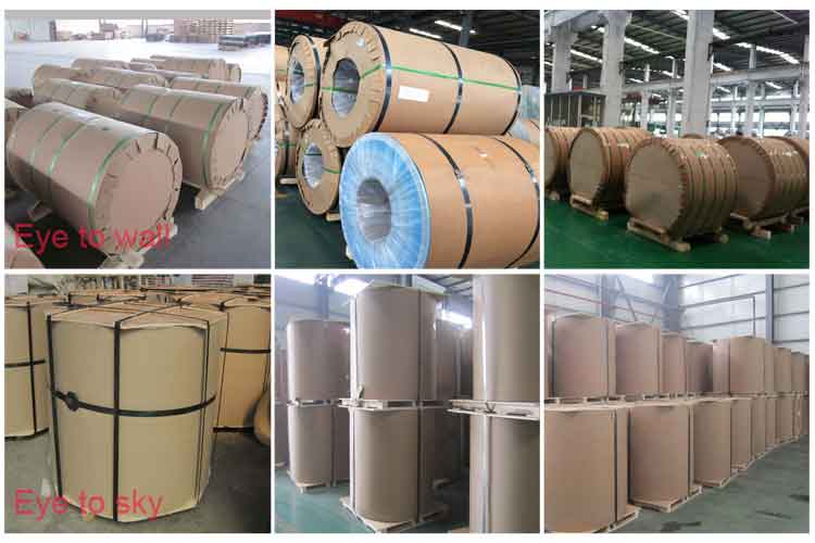 aluminium coil packing